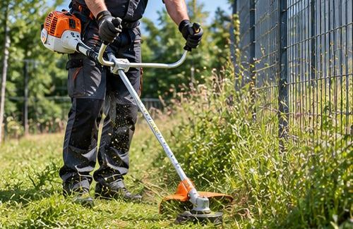 Sthil fűkasza STIHL motoros kasza telephelyek zöldterület karbantartásához
