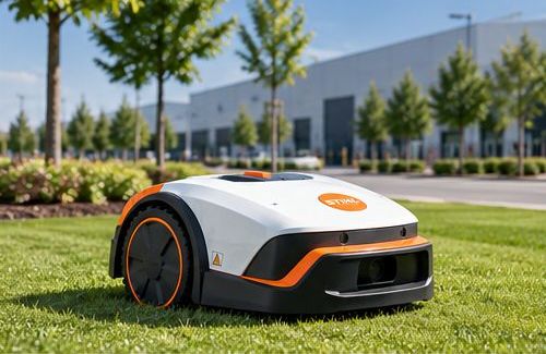 Sthil robot fűnyíró STIHL robotfűnyíró ipari és vállalati zöldterületek fenntartásához